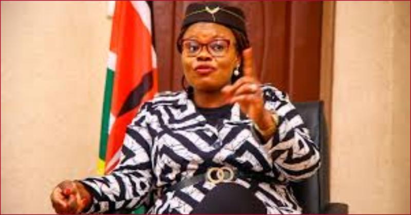 Githunguri MP Gathoni Wamuchomba.